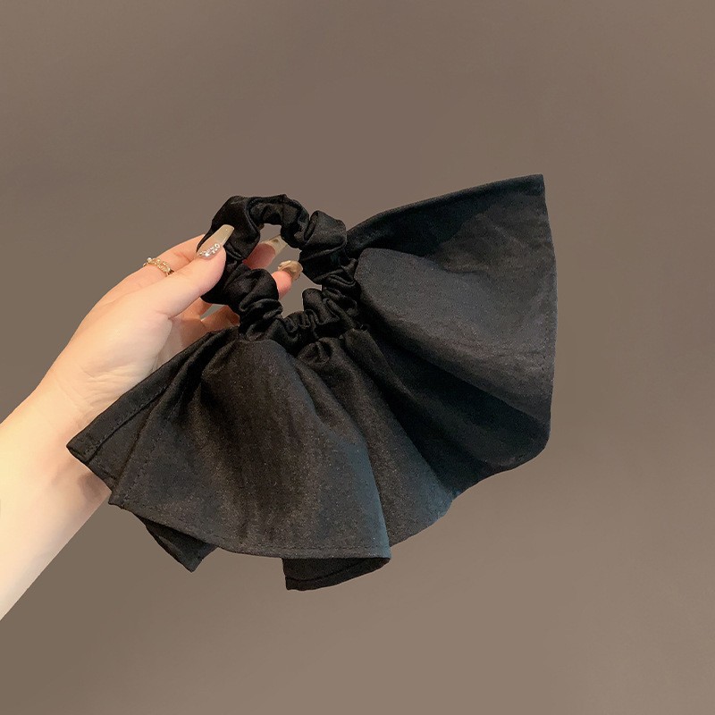 Travel Accessories Aesthetic - 特大チェック柄ヘアネクタイ弾性バンド女性の新 2025 ハイエンドヘアアクセサリーヘッドバンドスタイリッシュな髪の花 ﻿