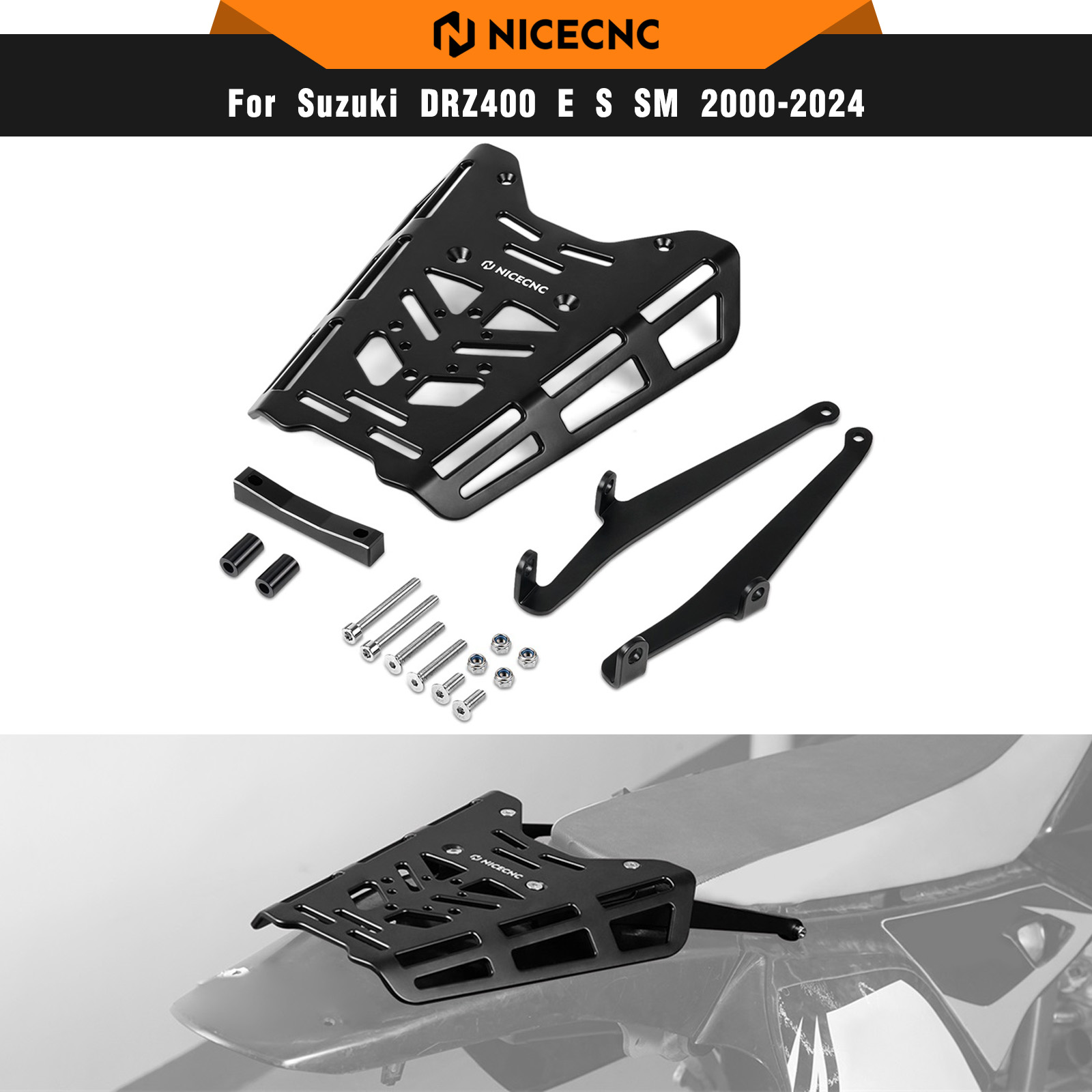 Luggage Cover Protector - スズキ DRZ400S DRZ400SM DR-Z 400S 400SM