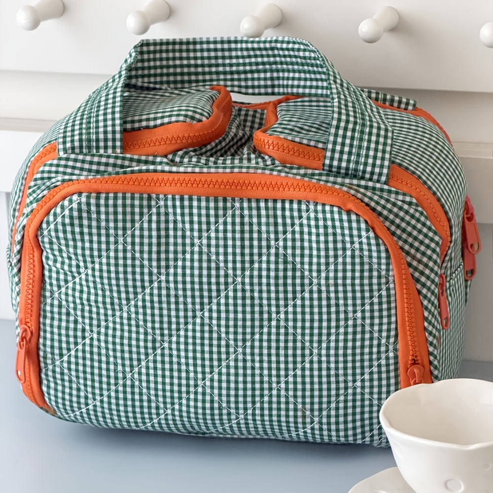 大容量のハンドバッグ型メイクブラシ収納ケース。複数のファスナ - Travel Accessories Organizer Bag のレビューと価格