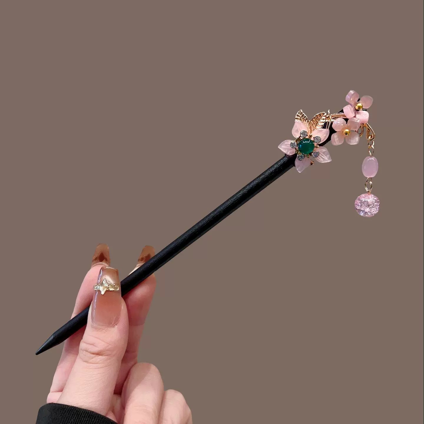 アンティーク木製ヘアピン女性のエレガントなヘアスティック新中 - Travel Accessories Jewelry のレビューと価格