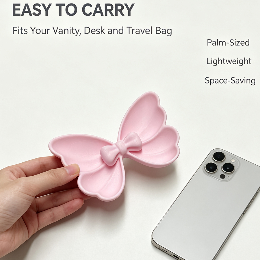 2ピースの弓型多機能ジュエリー収納トレイ、3Dホタテ貝型レー - Travel Accessories Jewelry のレビューと価格