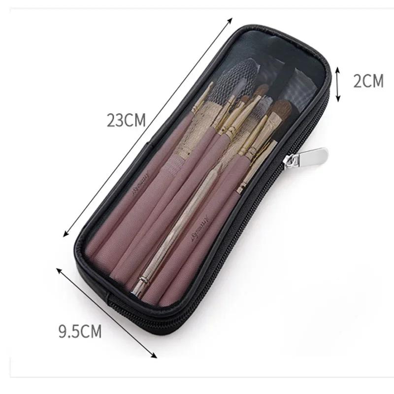 化粧ブラシトラベルケース化粧品トイレタリーバッグオーガナイザ - Travel Accessories Organizer Bag のレビューと価格