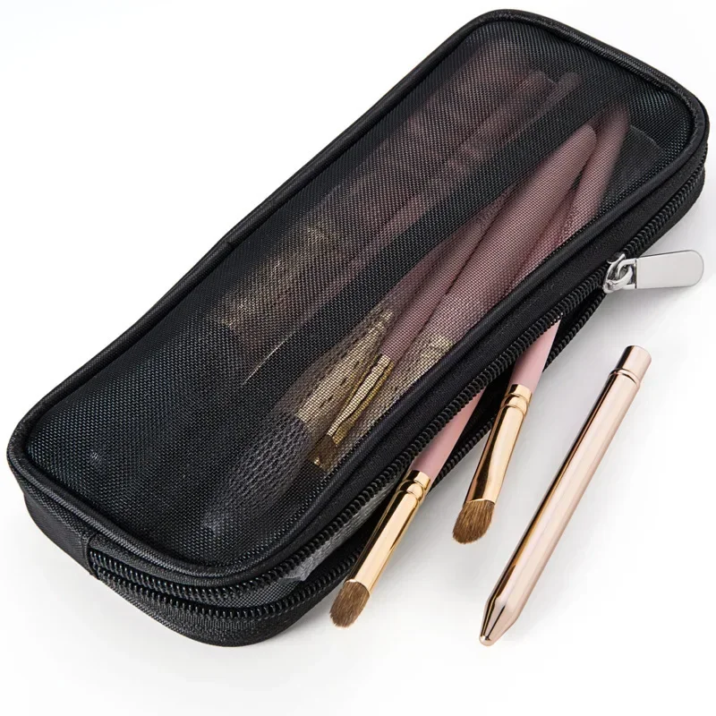 化粧ブラシトラベルケース化粧品トイレタリーバッグオーガナイザ - Travel Accessories Organizer Bag のレビューと価格